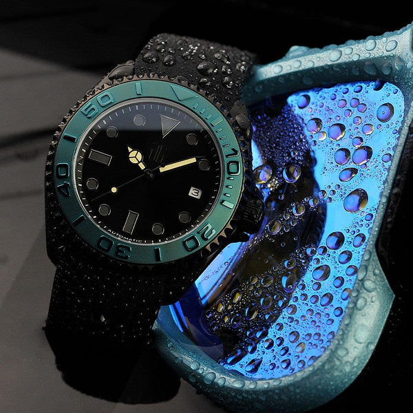 THE FORREST GRUNT STEALTH - AG COLLECTIVE SPECIAL CUSTOM WATCH G 9040 BKYM-BK-M1