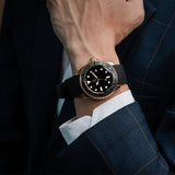 THE REEF AG COLLECTIVE G 9040 RGYM-BKRG BLACK STRAP MEN WATCH