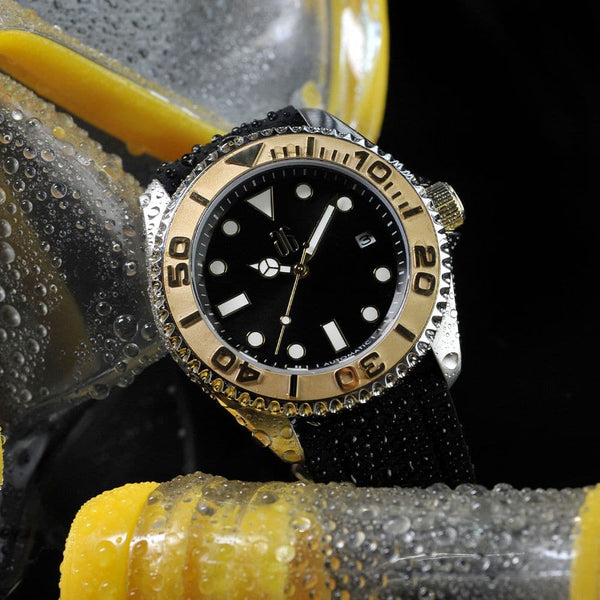 THE GOLDEN RETRO 1.1 - AG COLLECTIVE SPECIAL CUSTOM WATCH G 9040 SG-BKG-M1