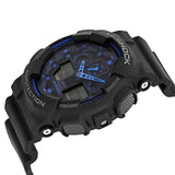 CASIO G-SHOCK GA-100-1A2CR DIGITAL QUARTZ BLACK RESIN MEN'S WATCH