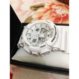 CASIO G-SHOCK GA-100MW-7ADR DIGITAL QUARTZ WHITE RESIN MEN'S WATCH