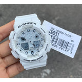 CASIO G-SHOCK GA-100MW-7ADR DIGITAL QUARTZ WHITE RESIN MEN'S WATCH