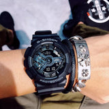 CASIO G-SHOCK GA-110-1BDR-P DIGITAL BLACK RESIN UNISEX WATCH