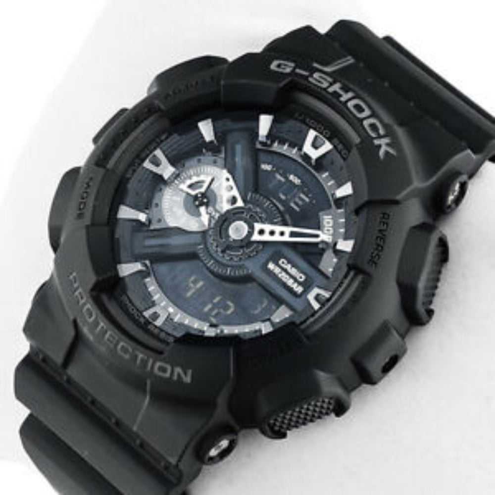 CASIO G-SHOCK GA-110-1BDR DIGITAL QUARTZ BLACK RESIN UNISEX'S WATCH - H2 Hub Watches