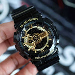 CASIO G-SHOCK GA-110GB-1ADR DIGITAL QUARTZ BLACK RESIN MEN'S WATCH - H2 Hub Watches