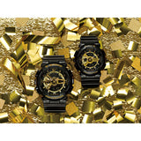 CASIO G-SHOCK & BABY-G GA-110GB-1ADR BA-110-1ADR COUPLE'S WATCH - H2 Hub Watches