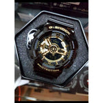 CASIO G-SHOCK GA-110GB-1ADR DIGITAL QUARTZ BLACK RESIN MEN'S WATCH - H2 Hub Watches
