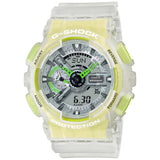 CASIO G-SHOCK GA-110LS-7ADR WHITE RESIN STRAP UNISEX WATCH