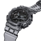 CASIO G-SHOCK GA-110SKE-8ADR BLACK TRANSPARENT RESIN STRAP MEN WATCH