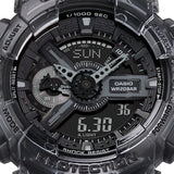 CASIO G-SHOCK GA-110SKE-8ADR BLACK TRANSPARENT RESIN STRAP MEN WATCH