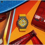 Casio G-Shock Digital-Analogue Yellow Resin Strap Unisex Watch GA-110Y-9ADR