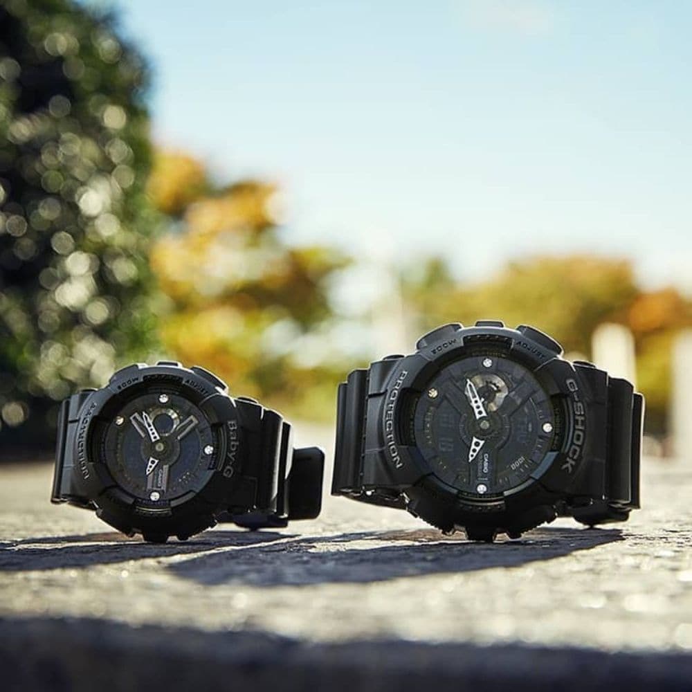 CASIO G-SHOCK & BABY-G ANNIVERSARY LIMITED GA-135DD-1A BA-135DD-1A COUPLE'S WATCH - H2 Hub Watches