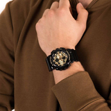 Casio G-Shock Digital-Analogue Black Resin Strap Men Watch GA-140GB-1A1DR-P