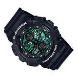 CASIO G-SHOCK GA-140MG-1ADR-P BLACK RESIN STRAP MEN'S WATCH