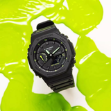 CASIO G-SHOCK GA-2100-1A3DR-P BLACK RESIN MEN WATCH