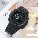 CASIO G-SHOCK GA-2100-1A3DR-P BLACK RESIN MEN WATCH