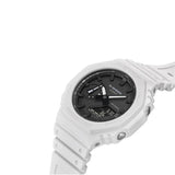 CASIO G-SHOCK GA-2100-7ADR ANALOG DIGITAL WHITE RESIN STRAP MEN'S WATCH