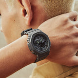 CASIO G-SHOCK GA-2100CA-8ADR-P BLACK RESIN MEN WATCH