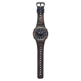 Casio G-Shock Brown Resin Strap Men Watch GA-2100FR-5ADR-P