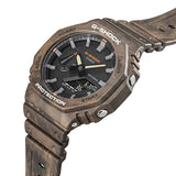 Casio G-Shock Brown Resin Strap Men Watch GA-2100FR-5ADR-P