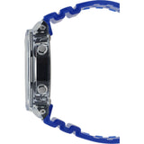 CASIO G-SHOCK GA-2100HC-2ADR BLUE RESIN STRAP MEN'S WATCH