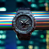 CASIO G-SHOCK GA-2100NN-1ADR-P ANALOG DIGITAL BLACK RESIN STRAP MEN'S WATCH