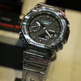 CASIO G-SHOCK GA-2100NN-1ADR-P ANALOG DIGITAL BLACK RESIN STRAP MEN'S WATCH