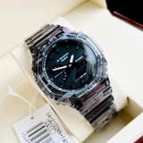 CASIO G-SHOCK GA-2100NN-1ADR-P ANALOG DIGITAL BLACK RESIN STRAP MEN'S WATCH