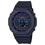 CASIO G-SHOCK GA-2100VB-1ADR-P BLACK RESIN STRAP MEN WATCH