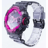 CASIO G-SHOCK GA-400SK-1A4DR TRANSPARENT RESIN STRAP UNISEX WATCH