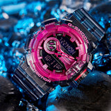 CASIO G-SHOCK GA-400SK-1A4DR TRANSPARENT RESIN STRAP UNISEX WATCH