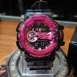 CASIO G-SHOCK GA-400SK-1A4DR TRANSPARENT RESIN STRAP UNISEX WATCH