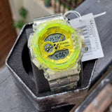CASIO G-SHOCK GA-400SK-1A9DR TRANSPARENT RESIN MEN WATCH
