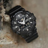 CASIO G-SHOCK GA-700-1BDR-P DIGITAL QUARTZ BLACK RESIN MEN'S WATCH
