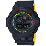 CASIO G-SHOCK G-SHOCK GA-700SE-1A9DR ANALOG-DIGITAL BLACK & YELLOW MEN'S WATCH