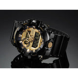 CASIO G-SHOCK GA-710GB-1ADR-P DIGITAL QUARTZ BLACK RESIN MEN'S WATCH
