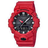 CASIO G-SHOCK GA-800-4ADR-P DIGITAL QUARTZ RED RESIN MEN'S WATCH