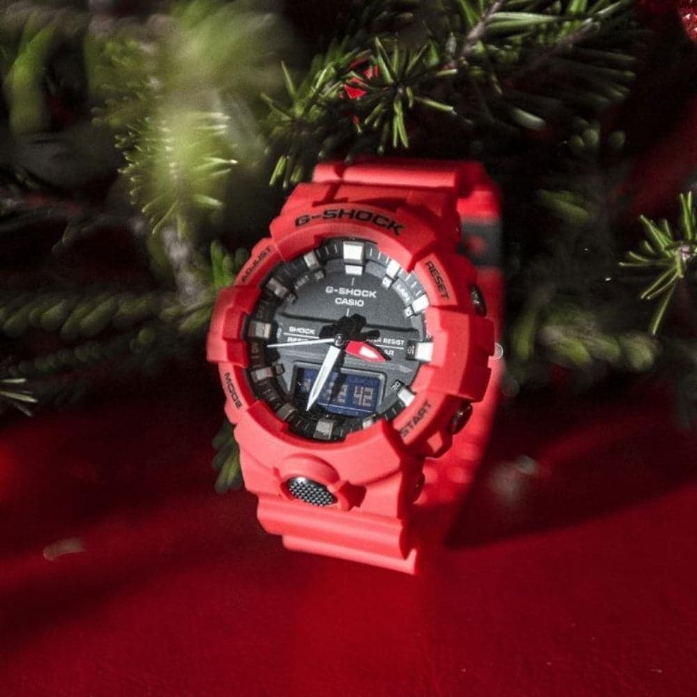 G shock hotsell ga 800 red