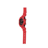 Casio G-Shock Analogue-Digital Red Resin Strap Men Watch GA-B001-4ADR-P
