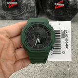 Casio G-Shock Green Resin Strap Men Watch GA-B2100-3ADR-P