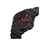 Casio G-Shock GAS-100 Series Black Resin Strap Men Watch GAS-100BNR-1ADR