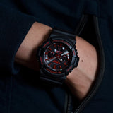 Casio G-Shock GAS-100 Series Black Resin Strap Men Watch GAS-100BNR-1ADR