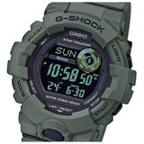 CASIO G-SHOCK GBD-800UC-3DR GREEN RESIN STRAP DIGITAL MEN'S WATCH