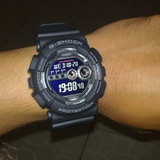 Casio G-Shock Digital Quartz Black Resin Men's Watch GD-100-1BDR-P