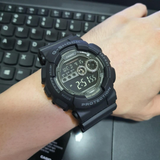 Casio G-Shock Digital Quartz Black Resin Men's Watch GD-100-1BDR-P