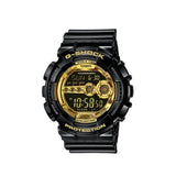 CASIO MODIFIED G-SHOCK GD-100GB-1DR DIGITAL QUARTZ BLACK RESIN CRYSTAL UNISEX WATCH
