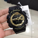 CASIO MODIFIED G-SHOCK GD-100GB-1DR DIGITAL QUARTZ BLACK RESIN CRYSTAL UNISEX WATCH