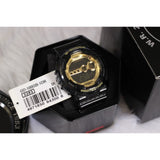 CASIO MODIFIED G-SHOCK GD-100GB-1DR DIGITAL QUARTZ BLACK RESIN CRYSTAL UNISEX WATCH