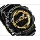 CASIO MODIFIED G-SHOCK GD-100GB-1DR DIGITAL QUARTZ BLACK RESIN CRYSTAL UNISEX WATCH