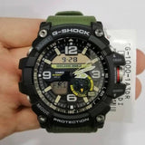 Casio G-Shock Master of G - Land Mudmaster Black Dial And Green Resin Strap Men Watch GG-1000-1A3DR-P
